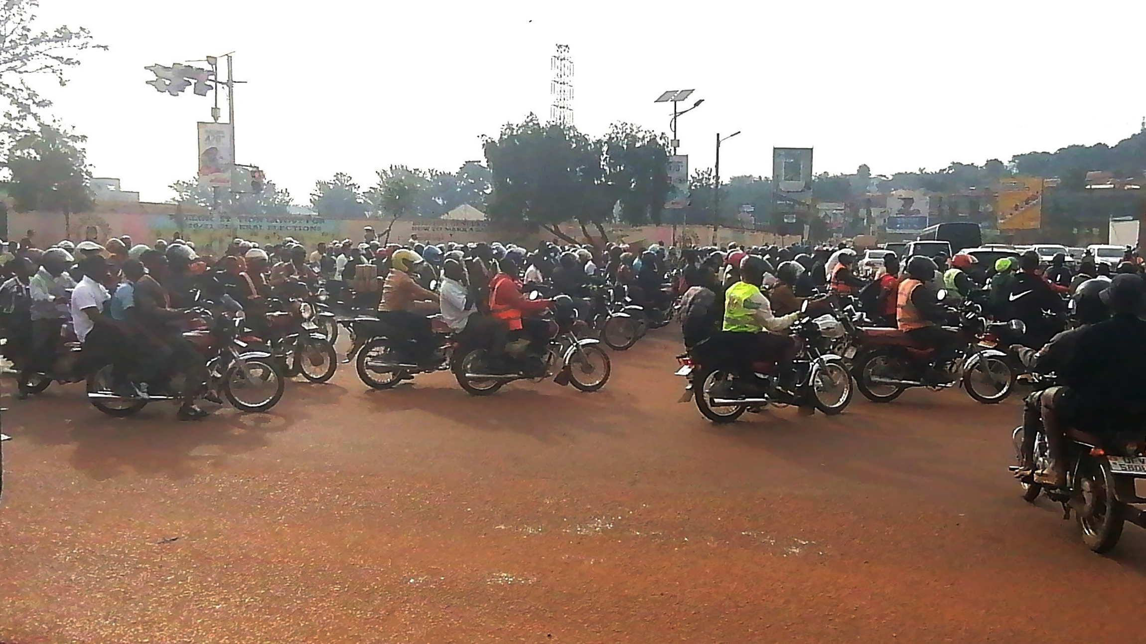 Electric boda boda cutting air pollution levels