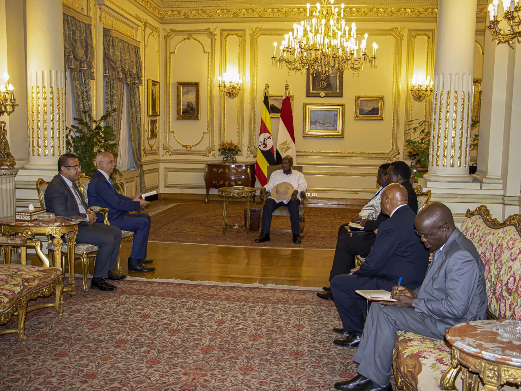 Museveni woos high-value Egyptian investors to Uganda