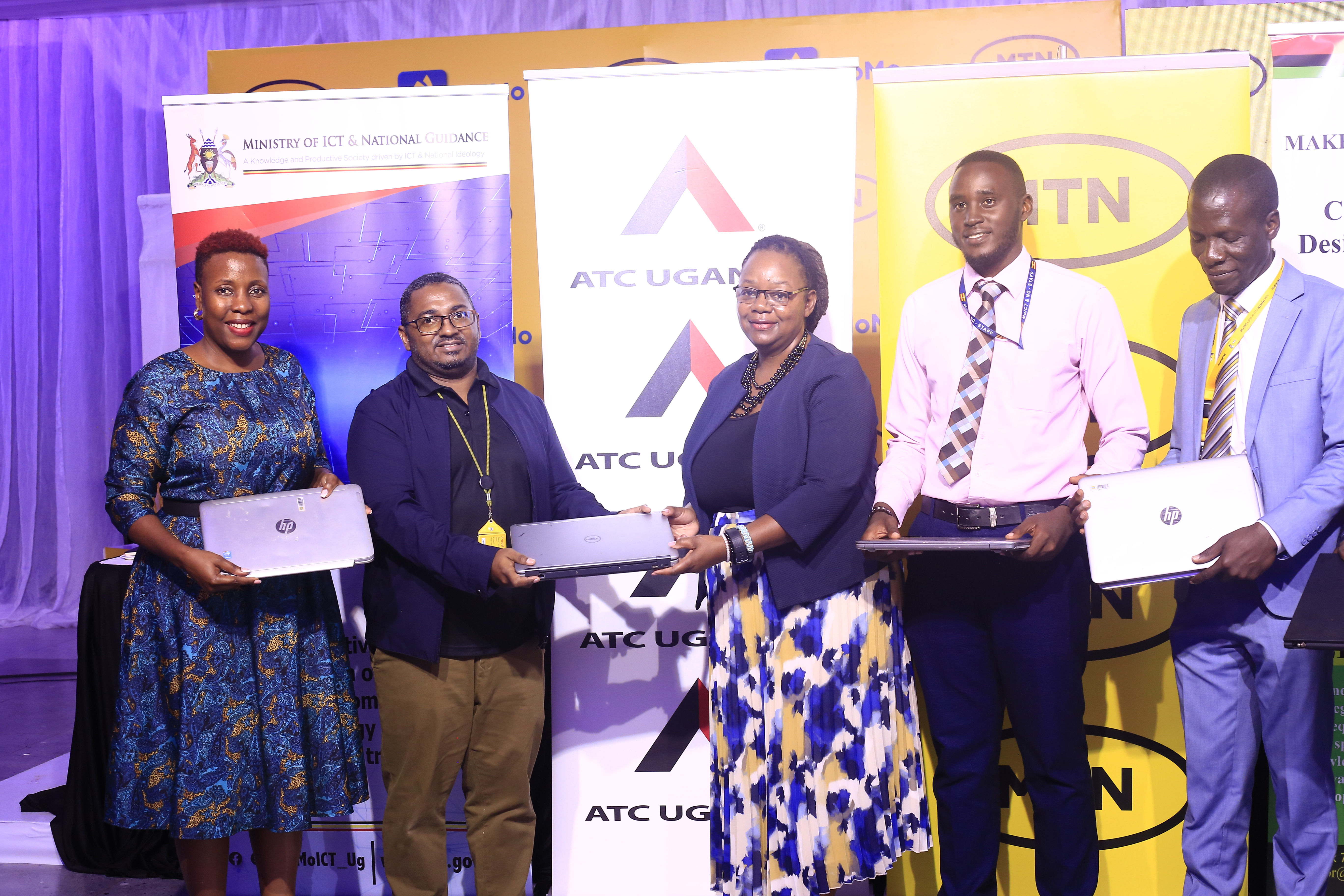 MTN Uganda rallies partners and donates e-waste to MUK's College of Engineering, Design, Art and Technology for recycling