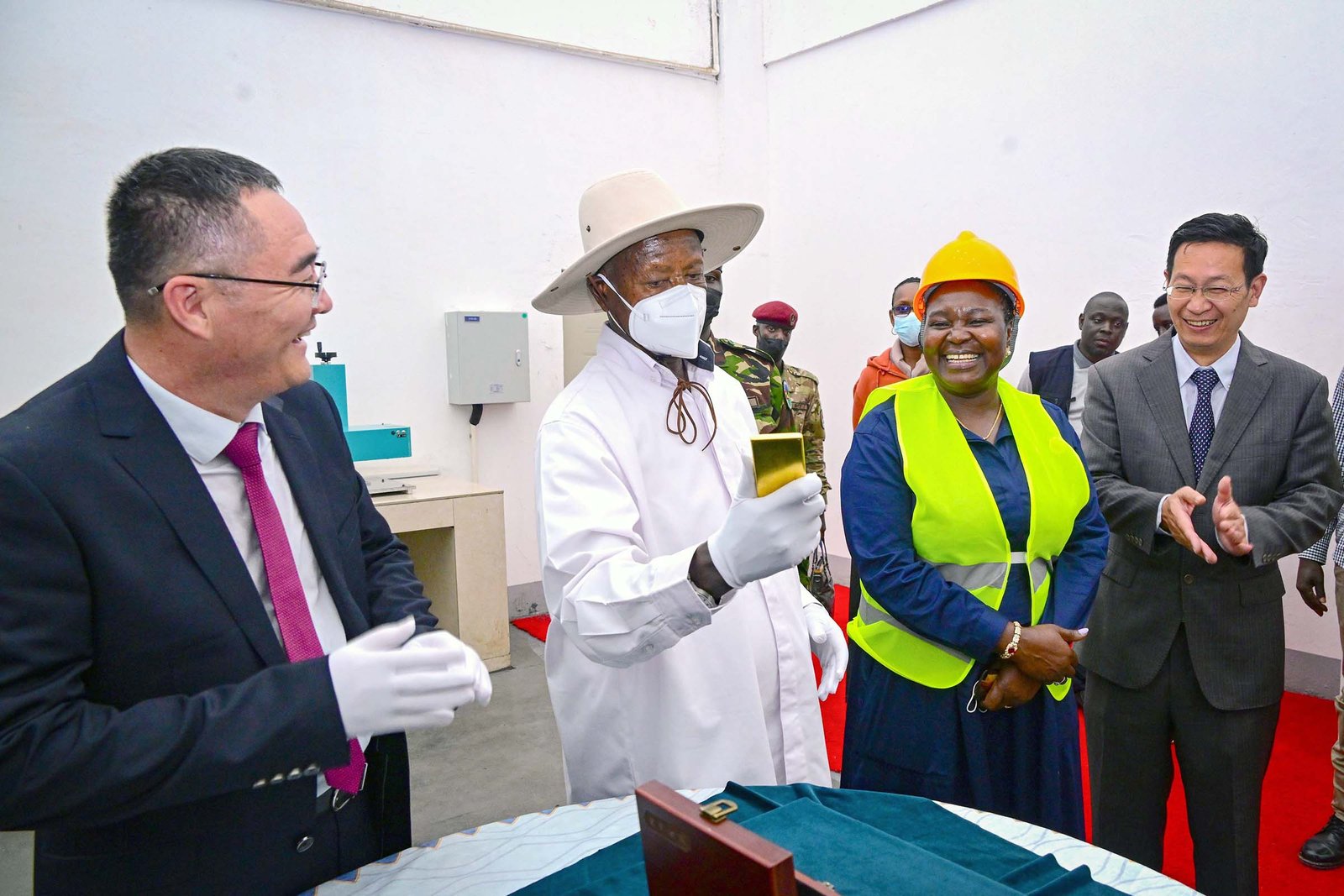 Museveni launches $150m Wagagai gold refinery