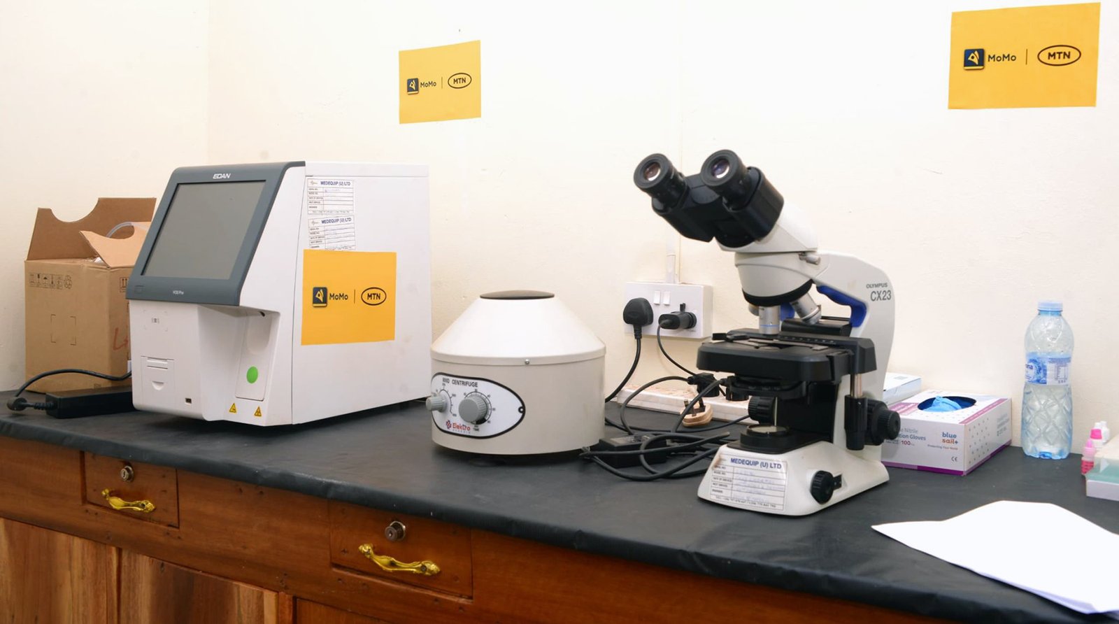 MTN gives Nawansega hospital UGX58m injection