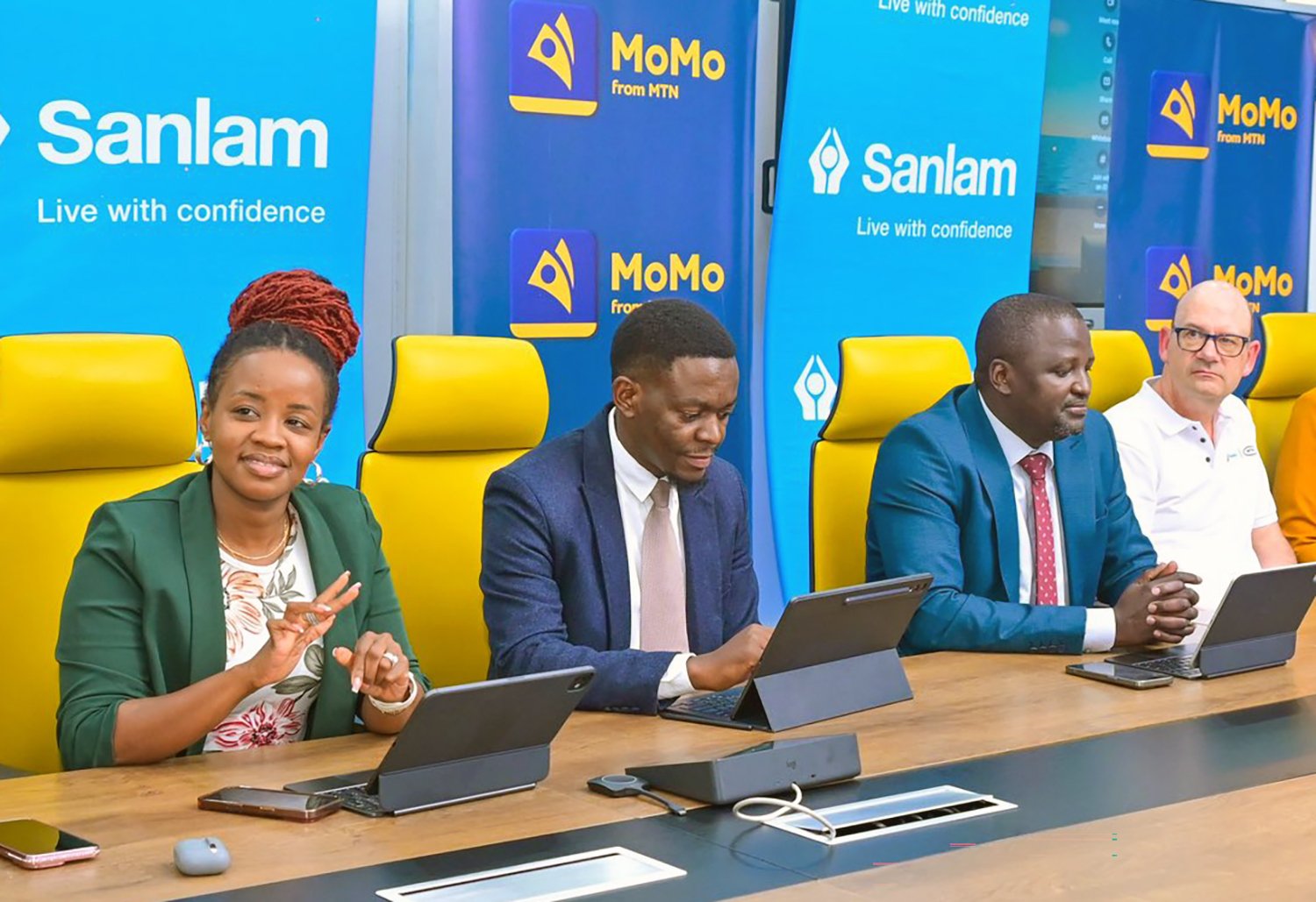 MTN MoMo ventures into life insurance with Sanlam