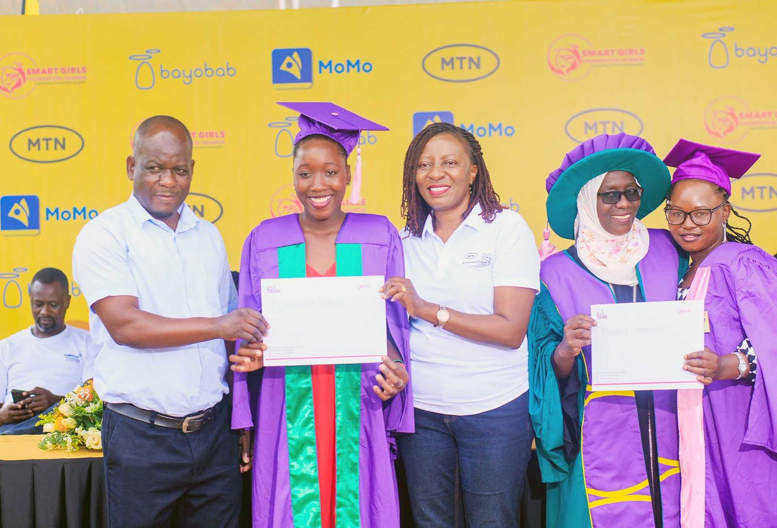 MTN passes out over 290 ICT girls in Gayaza