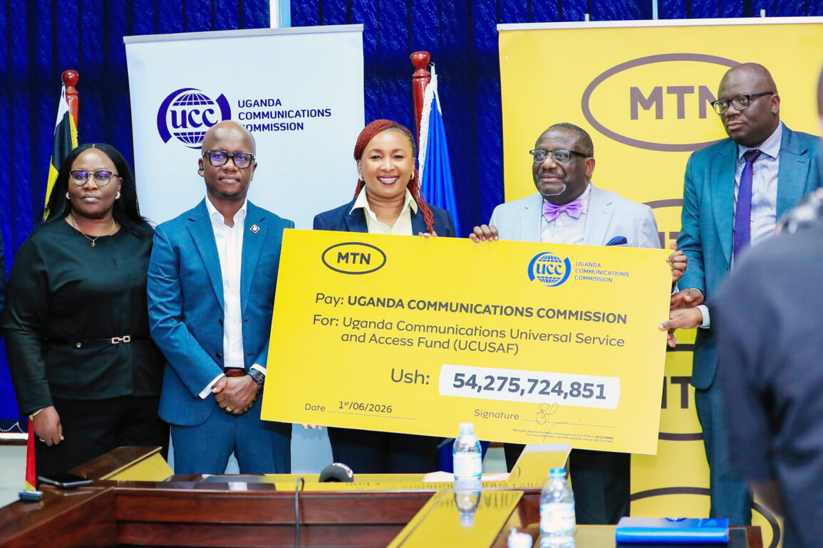 MTN Uganda Remits UGX 54.27 Billion to Support Digital Inclusion